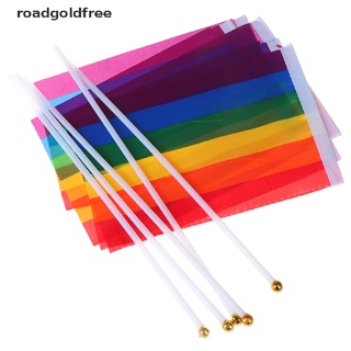 rfmx 5x arco iris de mano ondeando bandera gay orgullo lesbiana paz lgbt bandera festival gloria