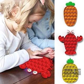 Push Pops Bubble Fidget juguete sensorial alivio del estrés para la escuela en casa oficina para niños adultos