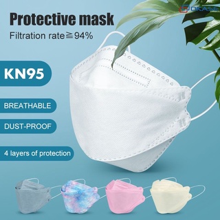 10/50pcs KF94 máscara de boca a prueba de polvo a prueba de niebla y transpirable máscara protectora!!