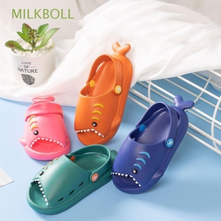 MILKBOLL Fashion Cartoon Shoes Outdoor Children's Shark Sandals Beach Slippers Cute Non-Slip Casual Unisex Girls Boys/Multicolor