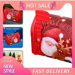 gd - caja de caramelos de grado alimenticio, regalo de navidad, buzón decorativo para fiesta