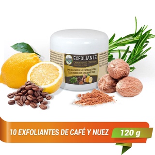 Crema Exfoliante Café y Cáscara de Nuez Anti Celulitis NAGIR Cosmética
