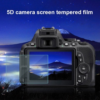 Protector de pantalla de la cámara de vidrio templado antiarañazos para Canon 80D Nikon D5600 Sony RX100 A6000