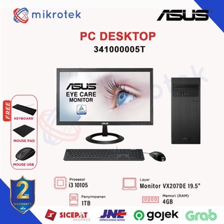 Asus DESKTOP PC S500TC 341000005T i3-10105 4GB 1TB W10 19.5 pulgadas ORIGINAL