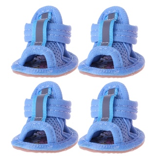 lucky Casual Anti-Slip Small Dog Shoes Pet Shoes Summer Breathable Soft Mesh Sandals (9)