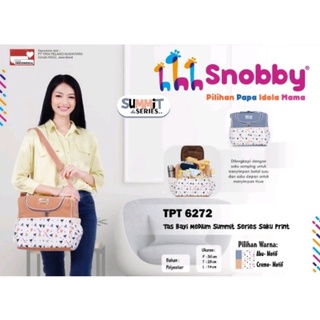 Snobby - bolsa de bebé (estampado mediano, diseño de bolsillo, serie Summit)