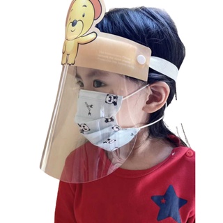 Careta Protectora Facial Infantil Antifluidos Antisalpicaduras Niño y Niña