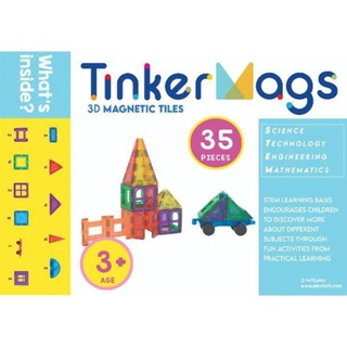 Lego imán azulejos Tinkermags/tejas magnéticas/rompecabezas y legos magnéticos - 35pcs