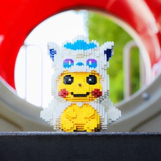 bloques tipo Lego Pikachu set grande