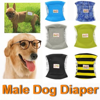 lavable y reutilizable macho perro pañal perrito ecológico mascotas pañal servilleta ropa easydoller