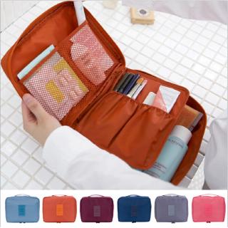 Corea estilo de las mujeres bolsa de maquillaje portátil colección de viaje pequeña bolsa de las mujeres impermeable colección bolsa de viaje de negocios bolsa de lavado