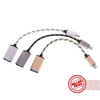 usb c otg adaptador tipo c macho a usb 3.0 a hembra otg cable compatible ancho q9z6