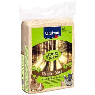 Vitakraft - camada para animales pequeños (60 litros), polvo de madera para hámster y conejo