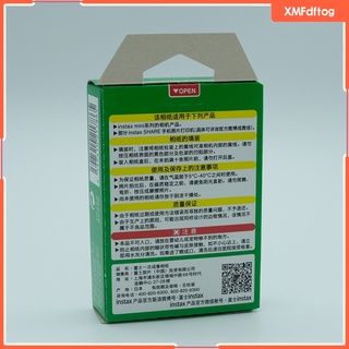 [XMFDFTOG] Mini láminas de papel fotográfico instantánea para Fujifilm Instax Mini 7s 8 90 9 (9)