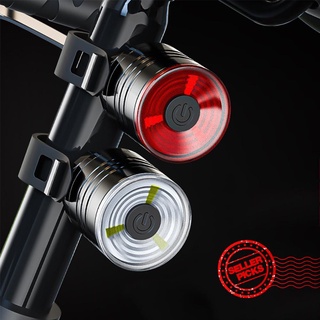 luces traseras de aluminio para casco de bicicleta/luces traseras de conducción nocturna/faros de advertencia de montaña p5h8