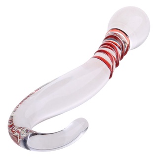 dilatador de vidrio butt plug estimulador de punto g consolador masajeador de próstata juguetes sexuales para adultos