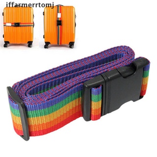 [iffarm] Adjustable Personalise Travel Luggage Suitcase Lock Safe Belt Strap Baggage Tie .