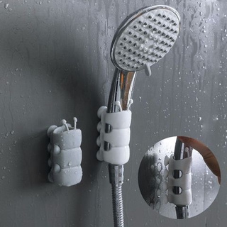 Gancho de ducha de baño sin perforaciones portátil de baño cabeza de ducha titular montado en la pared ventosa potente vacío de succión gancho de pared