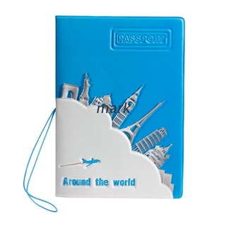 mar. Journey Travel pasaporte titular de la tarjeta de identificación funda protectora de billetes de crédito nuevo