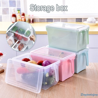 congelador recipiente de alimentos contenedores con cubierta refrigerador apilable cocina despensa gabinete caja de almacenamiento