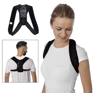 corrector de postura Unisex cómodo, soporte ajustable, soporte cuerpo Wellness Lumbar hombro (4)
