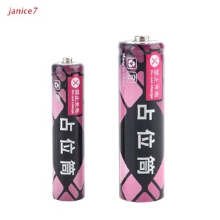 janice7 14500 aa aaa 10440 tamaño maniquí batería falsa shell marcador de posición cilindro conductor