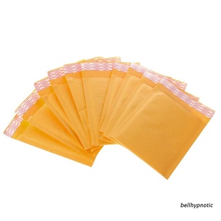 Bel 10 pzs/bolsas De mensajero De burbujas Kraft/bolsas De mensajes/bolsas De Papel con sobres amarillos De Transporte