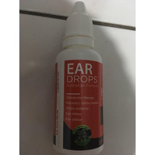 Gotas para orejas hierbas 30Ml - medicación para orejas de perro gato