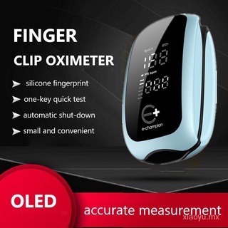 YL🔥Stock listo🔥✅Oxímetro Monitor de dedo recargable oxímetro de dedo OLED yema del dedo oxímetro de pulso de oxígeno en sangre SpO2 Monitor