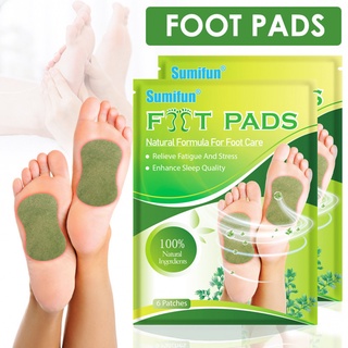 Parche de pie de ajenjo almohadillas de pie Moxibustion fórmula para el cuidado de los pies medicina almohadilla de pie mejorar sueño