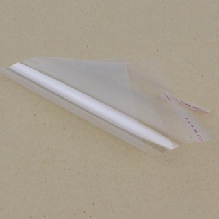 100 bolsas de plástico transparente opp autoadhesivas sellado (2)