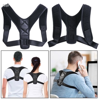 corrector de postura ajustable para espalda hombros/soporte corrector de postura