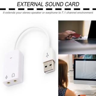 [gancao] tarjeta de sonido usb externa/adaptador virtual de tarjeta de audio de 7.1 canales para laptop