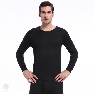 Caliente Para Hombre Pijamas De Invierno Térmica Ropa Interior Larga Johns Sexy Negro Térmico Conjuntos De (8)