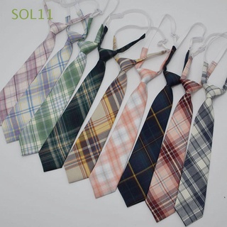 SOL11 Adorable Corbata de estilo JK Corbata de mujer Japonés Espíritu escolar único Ropa de moda Colorido Corbata de estudiante Chic