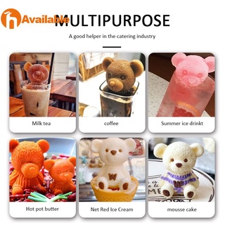 ✅Available 3D Toy Bowknot Bear Silicone Mold Fondant Cake Border Moulds Chocolate Mould Cake Decorating Tools Kitchen Baking Access beautyy6 (1)