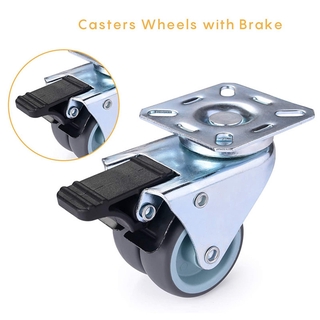 SWEETDREAM-4 piezas/juego de ruedas de ruedas resistentes, ruedas giratorias de carro con ruedas (4)