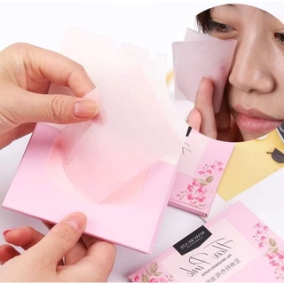 Láminas de papel de arroz para limpieza facial sudor