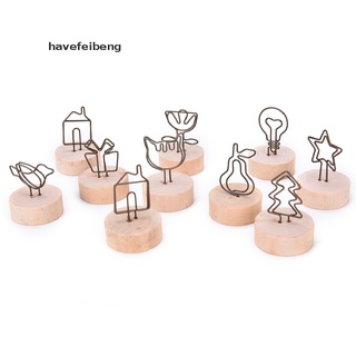 [Havefeibeng] Wood Memo Pincer Clips Paper Photo Clip Holder Wooden Small Clamps Stand PegMDAU DFAX
