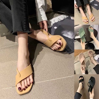 zapatillas de las señoras de la parte inferior de la diapositiva fresco diapositivas moda zapatilla plana zapatillas