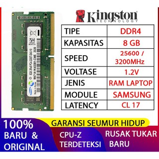 Ram portátil KINGSTON DDR4 8GB 3200 MHz 25600 ORI GAMING Raming RAM DDR4 8GB
