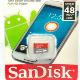 Sandisk Memory micro SD 128gb contenido al por mayor 6pc