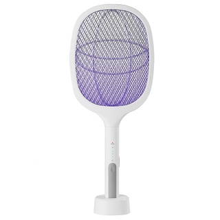 2 en 1 usb recargable eléctrico de mosquitos swatter casa anti mosquitos raqueta