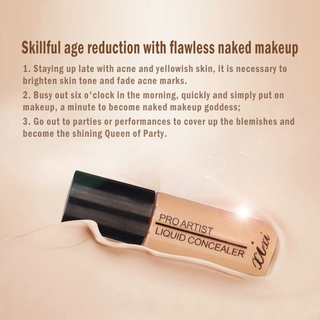 ⏩ Cosmetics Makeup Face Foundation Cover Dark Eye Circle Blemish Concealer Stick 3.5g 【blackrock】 (8)