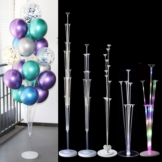 Soporte de plástico para globos, Base de columna, globos, feliz cumpleaños, Balon, niños, Baby Shower, boda, fiesta, decoración de apertura