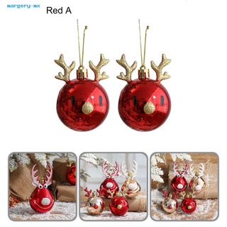 [ma] stock bolas de navidad reutilizables adornos de bolas de navidad adornos adornos colgantes amplia aplicación para el hogar
