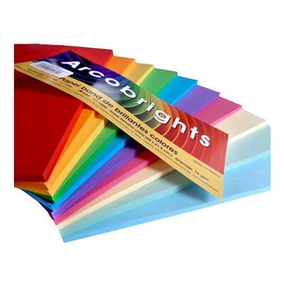 Hoja De Color Carta Arcobrights Paquete Con 100 Hojas