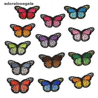 adore 5 piezas bordado mariposa bordado coser en parche insignia tela apliques diy gala