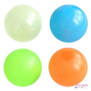 [omb]4 Pzs/juego de bolas adhesivas cm/juguetes/Globbles/pegados al techo/pelota luminosa de liberación de estrés (2)