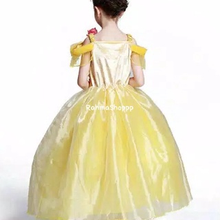 Princesa Belle disfraz vestido Cosh juego belleza y la bestia - 140 061